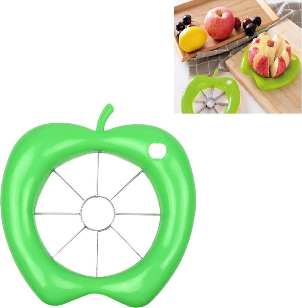 Kelomat Apfelteiler Edelstahl - Schneidet 8 Gleichmäßige Stücke