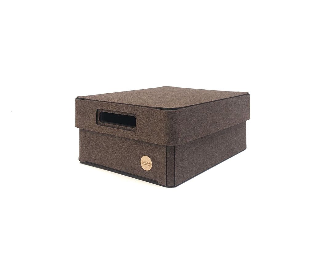 Aufbewahrungsbox CLASSIC Filz Gr. S (32x24x13 cm) mit Produktbild 