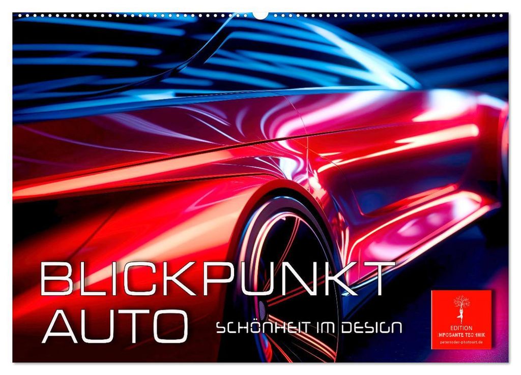 Blickpunkt Auto Schönheit im Design (Wandkalender 2027 DIN A2 quer), CALVENDO Monatskalender
