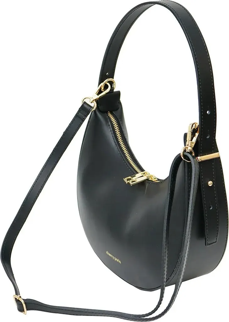 Borsa Nera Cherry Paris 4094 Orlane - Look Grintoso in Pelle - 6