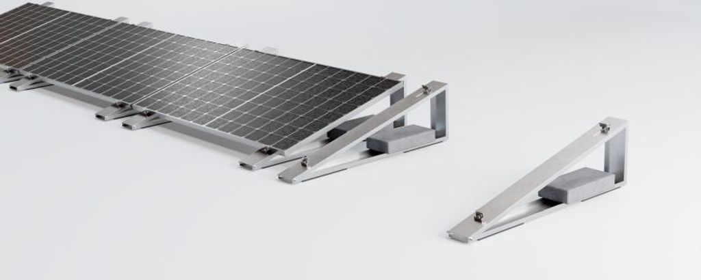 FVE SAP25H konstrukce na rovnou střechu 25st. pro FV panel Obrázek produktu 
