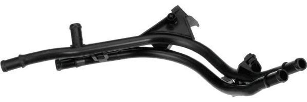 GATES 02-2834 Kühlmittelleitung OE 1K0121070BD kompatibel mit Tiguan, Sharan, Scirocco, Passat CC, Passat 3B, Passat 3C, Passat Alltrack, Jetta, G...