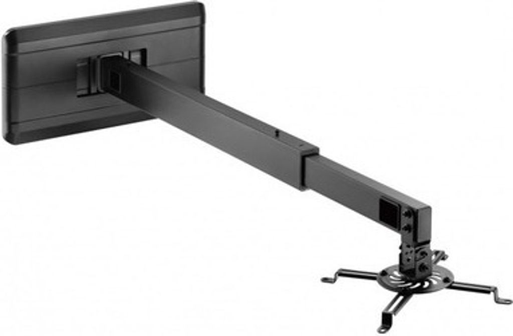 Techly Wandhalterung für Beamer, ausziehbar, 926-1528mm, sch