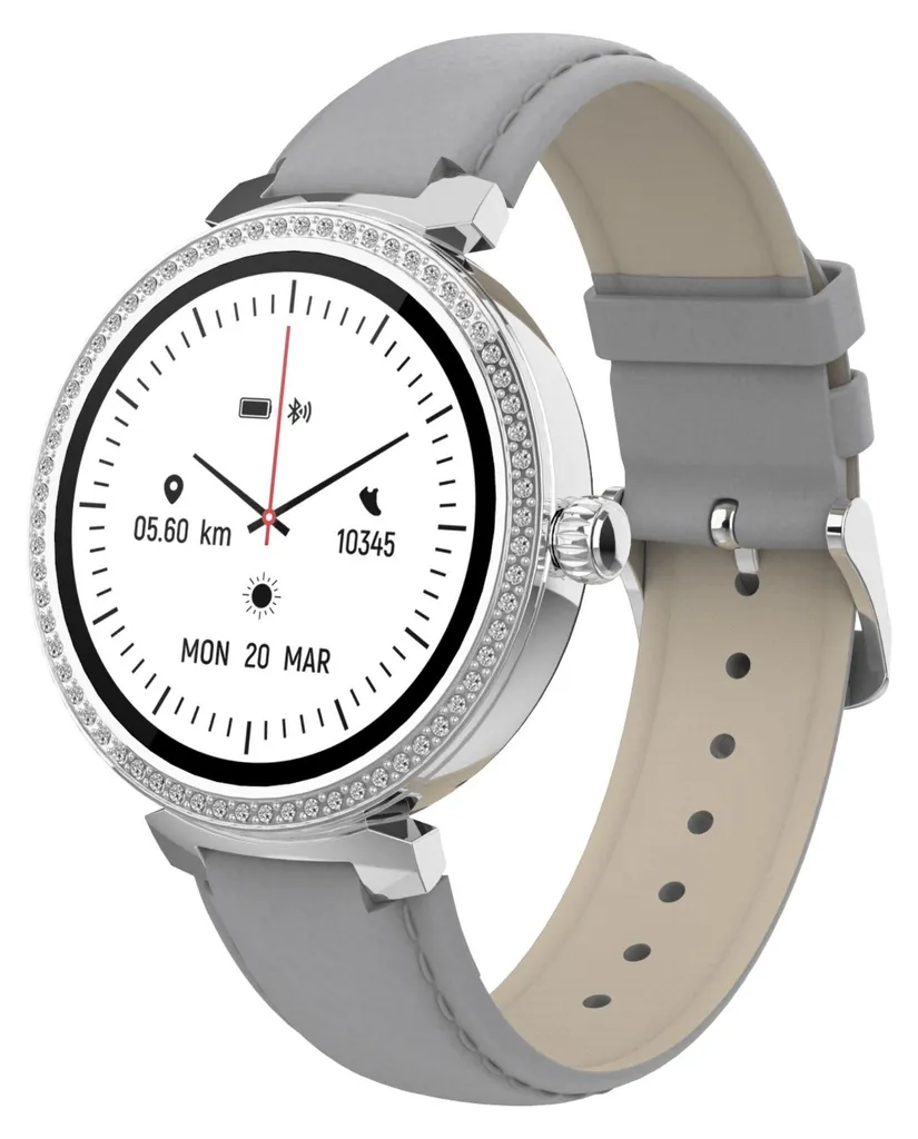 Ne manquez plus aucun appel avec la Montre Denver SWC-342 Bluetooth Grise