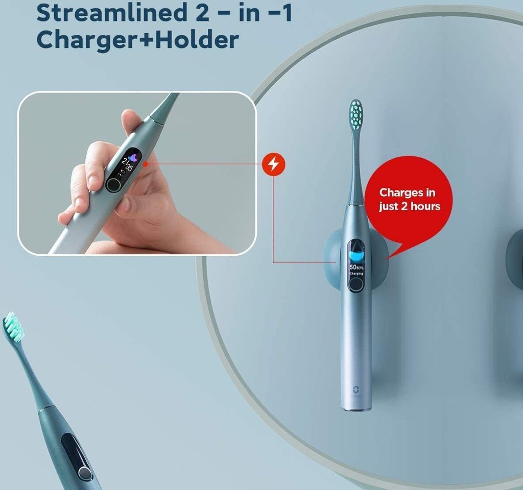 Oclean X Pro Intelligente Sonic Zahnbürste 3 Putzprogramme Produktbild 35