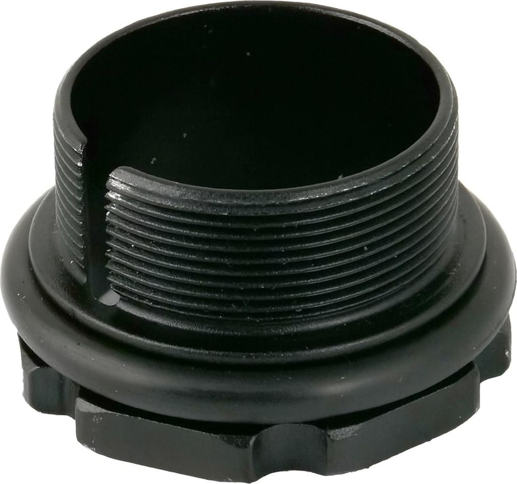BySchulz Einschraubmutter Diebstahlschutz 29,5mm Stopring für G. & R. Serie, Schwarz