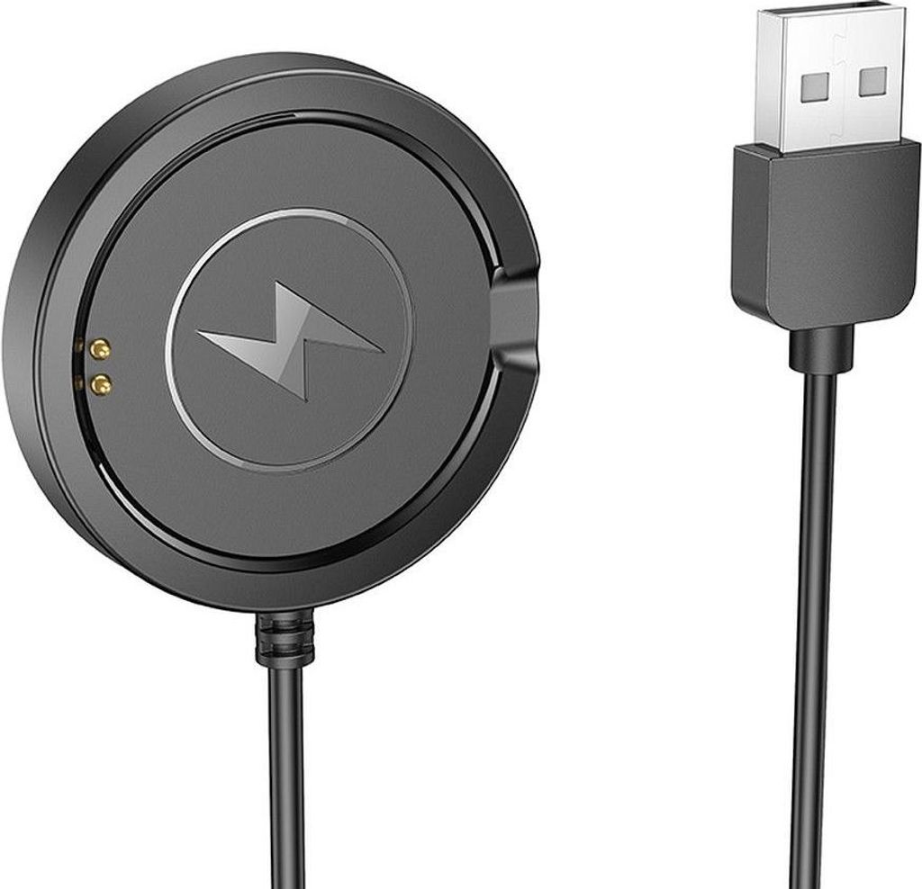 HOCO Smartwatch-Ladekabel Y22 0,6m schwarz