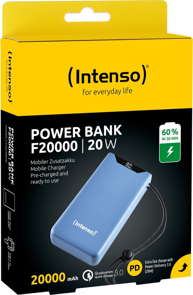 Intenso 7332055, 20000 mAh, Lithium Polymer (LiPo), Power Produktbild 