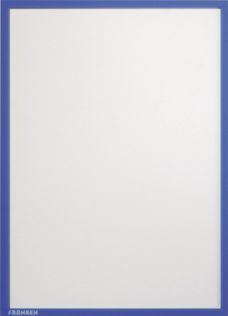 FRANKEN Magnet-Tasche / Dokumentenhalter DIN A4 blau 10 Stück