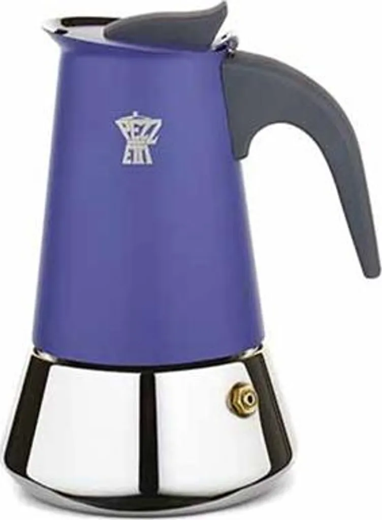 Kaffeemaschine für 2 Tassen 11 x 9 x H 14,5 cm – Indigo – Steelexpress – Pezzetti