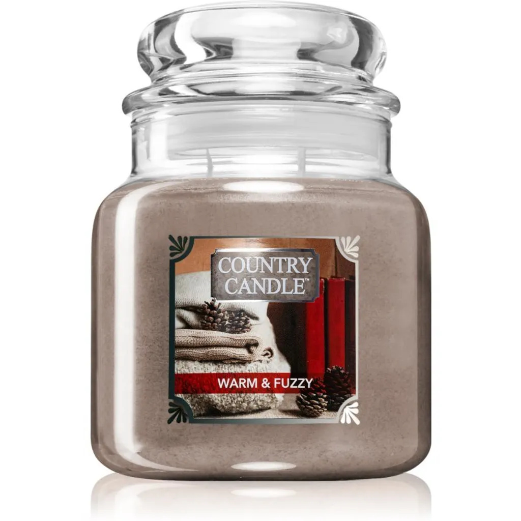 Grande bougie parfumée 2 mèches Warm & Fuzzy - Senteur Maison Durable