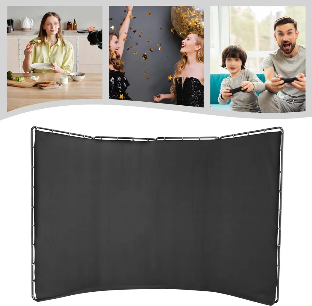 Support arrière réglable noir en polyester avec conception ultra légère