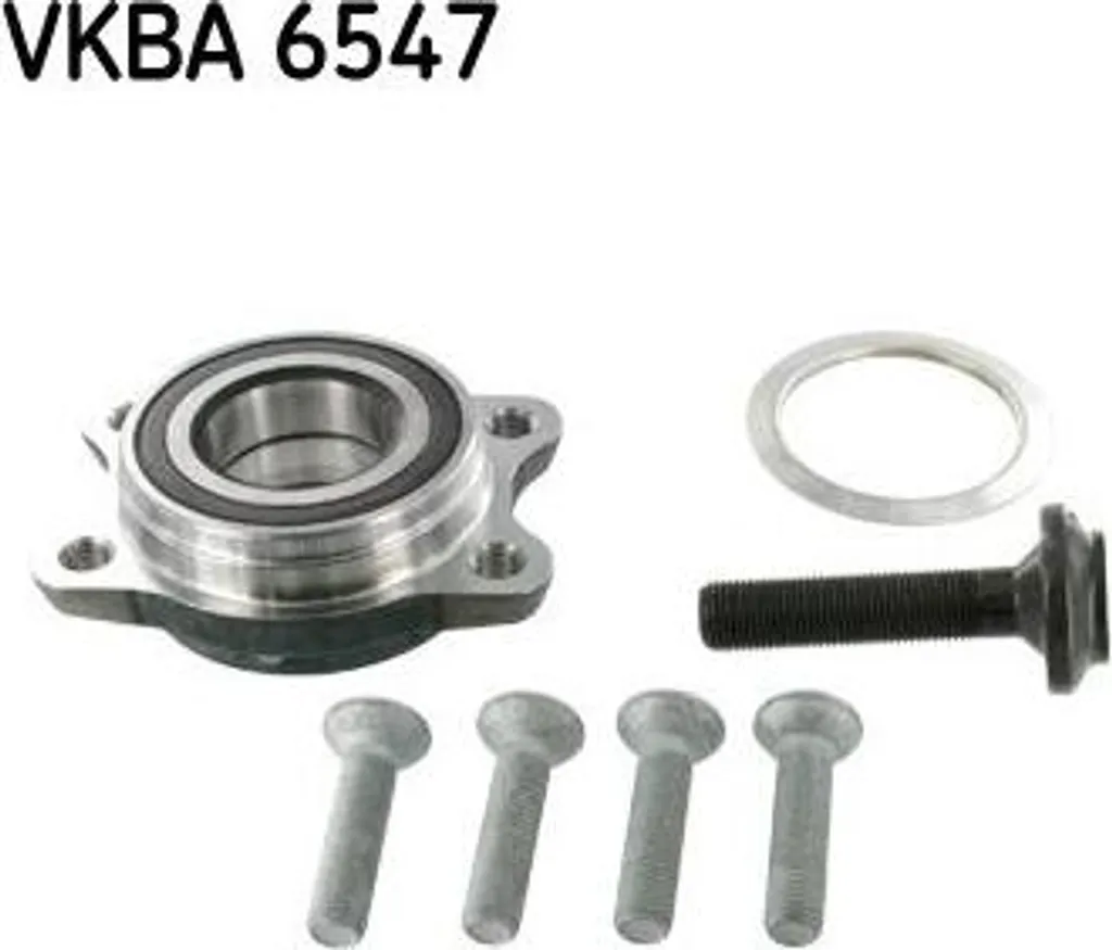 Kit de roulements de roue SKF VKBA 6547 pour Audi A6 4F et R8 OE 4E0407625E