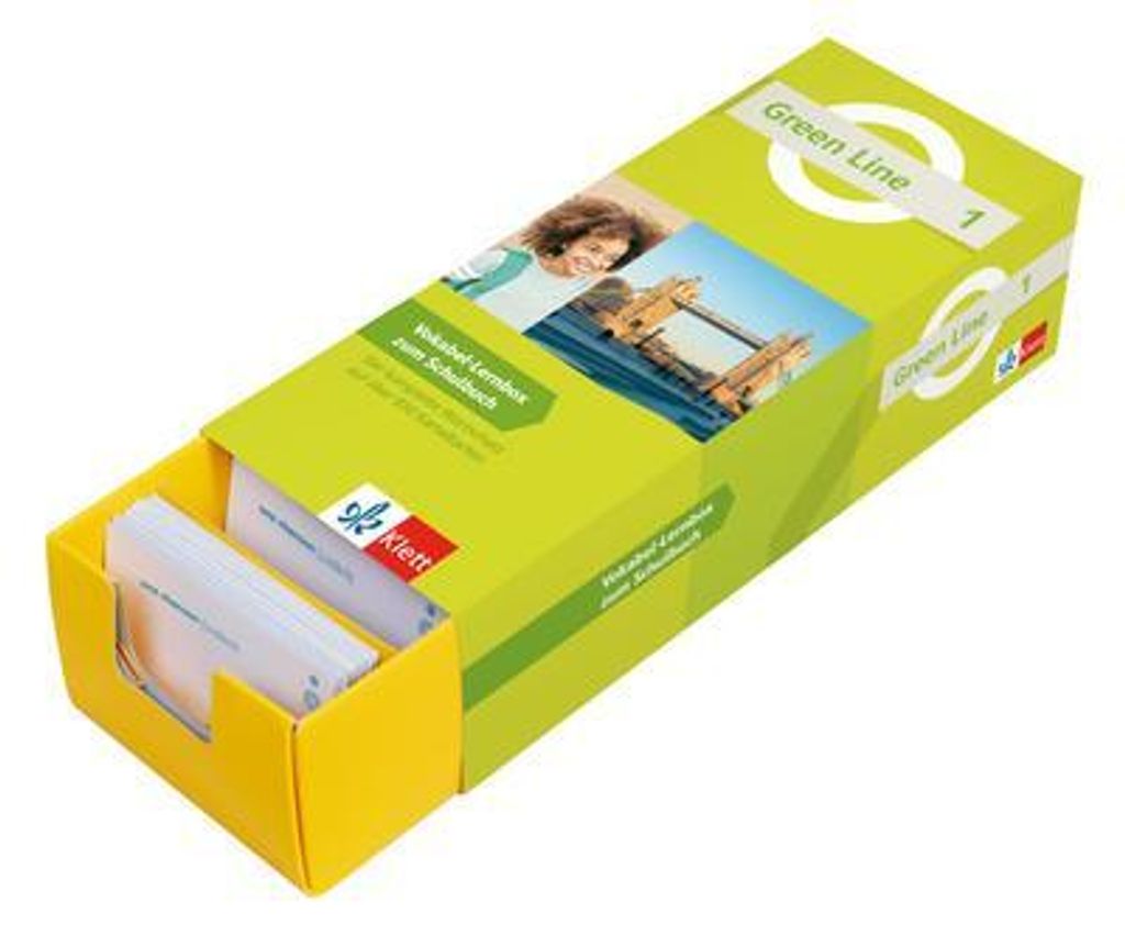 Green Line 1 (ab 2021) Klasse 5 - Vokabel-Lernbox zum Zdjęcie produktu 