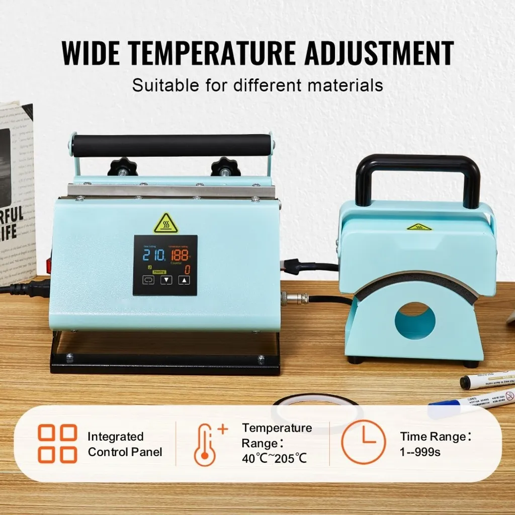 Machine de transfert thermique pour casquettes et mugs personnalisés Pro