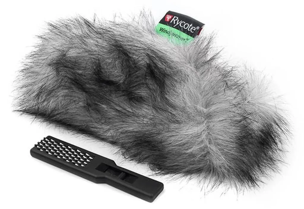 Rycote Cyclone Windjammer Moyen - Protection Anti-Vent Grise Taille M