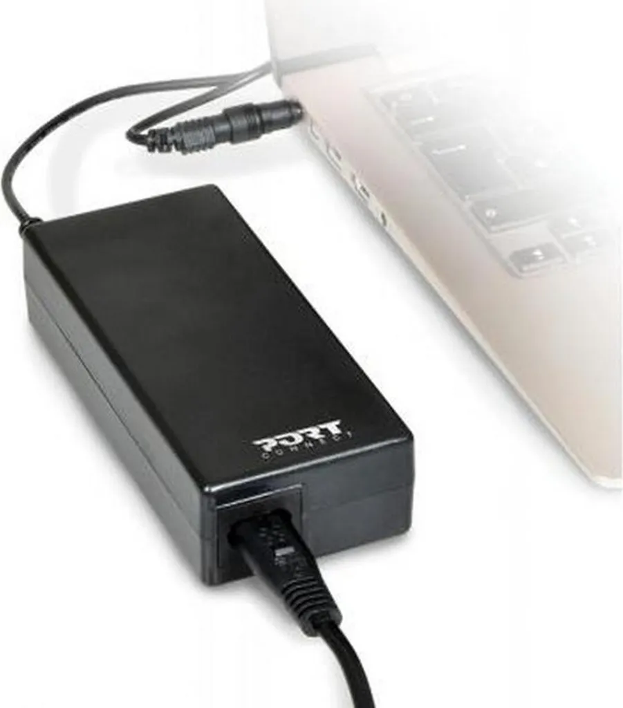 Alimentation PC universelle 65W PORT 900093 noire pour ordinateur portable