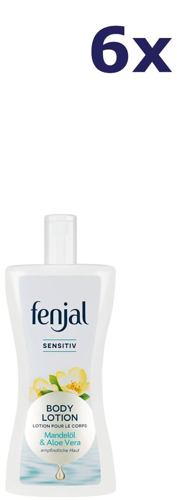 6x Fenjal Sensitive Touch Body Lotion 400 ml