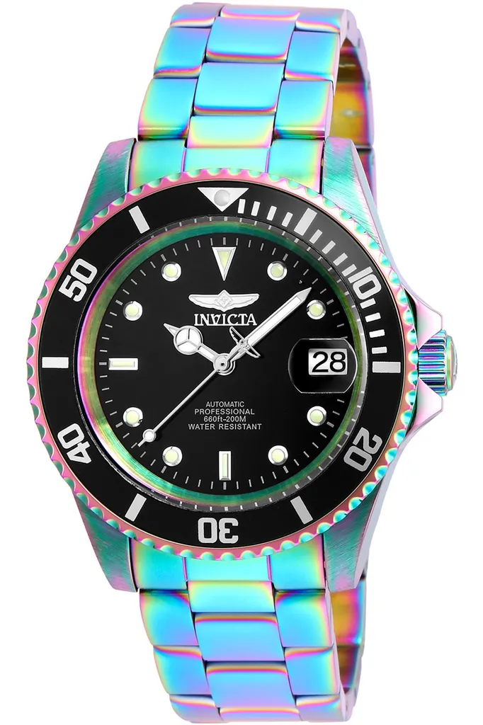 Invicta 26600 Pro Diver Automatico: Orologio Iridescente Uomo 40mm