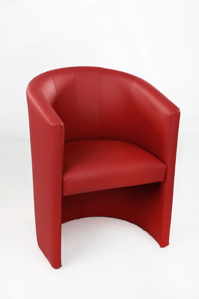 Cocktailsessel Clubsessel Rot Farben Loungesessel Sessel Produktbild 