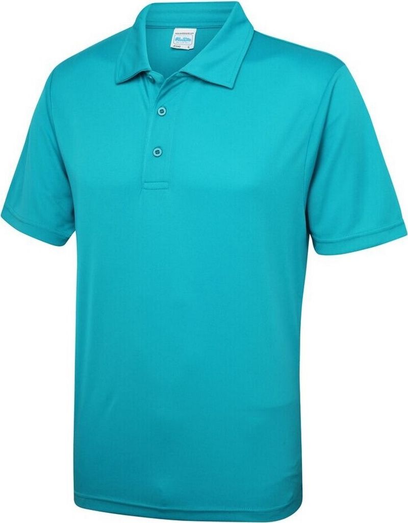AWDis Just Cool Herren Polo-Shirt Sports RW691 (XL) (Türkis)