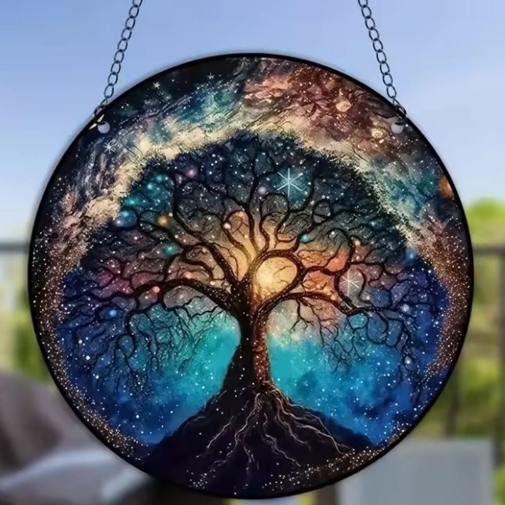 Sonnenfänger Baum des Lebens Typ14 L – Harmonie & Symbolik für Ihr Zuhause KP37252