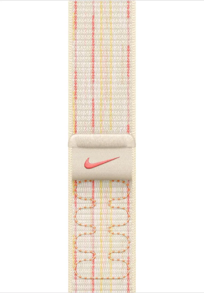 Bracelet Apple Watch Rose et Beige Idéal pour Sport et Quotidien