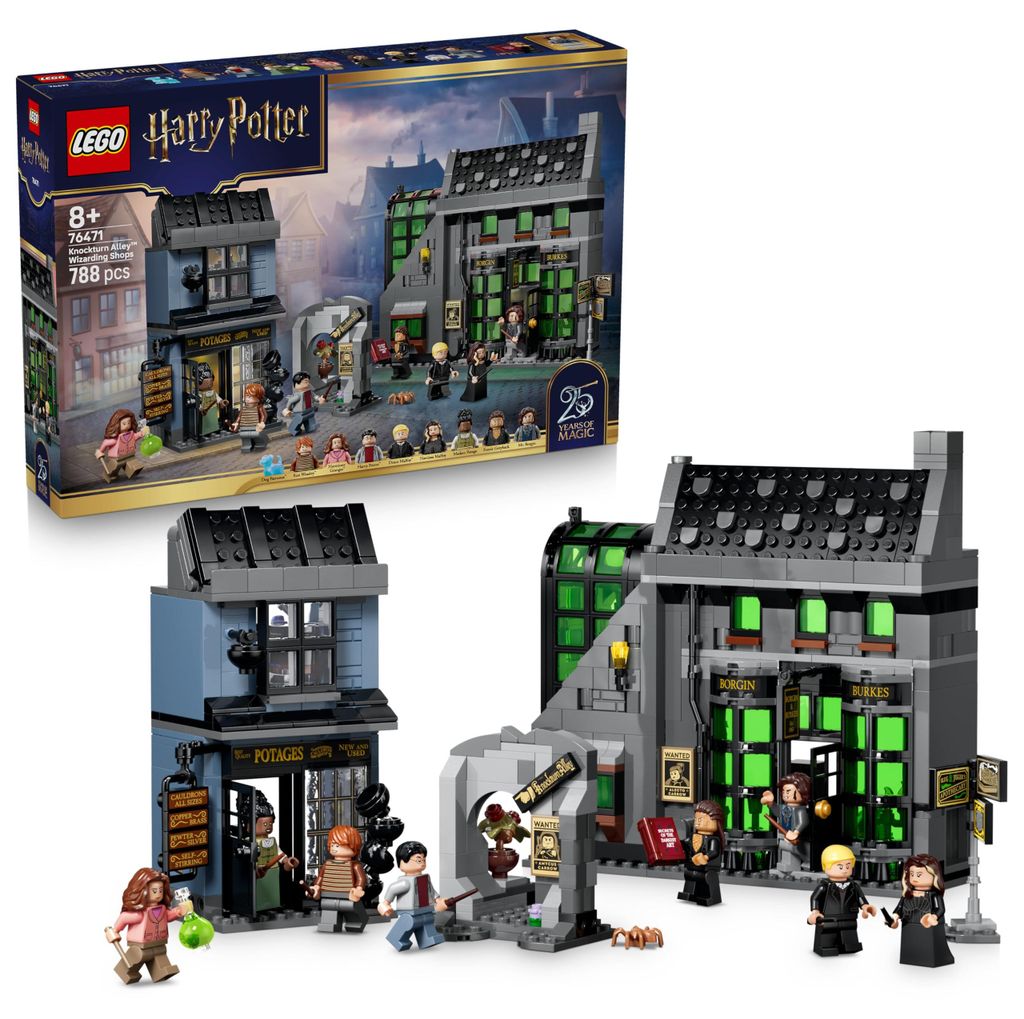LEGO Harry Potter Zaubererläden in der Winkelgasse Produktbild 