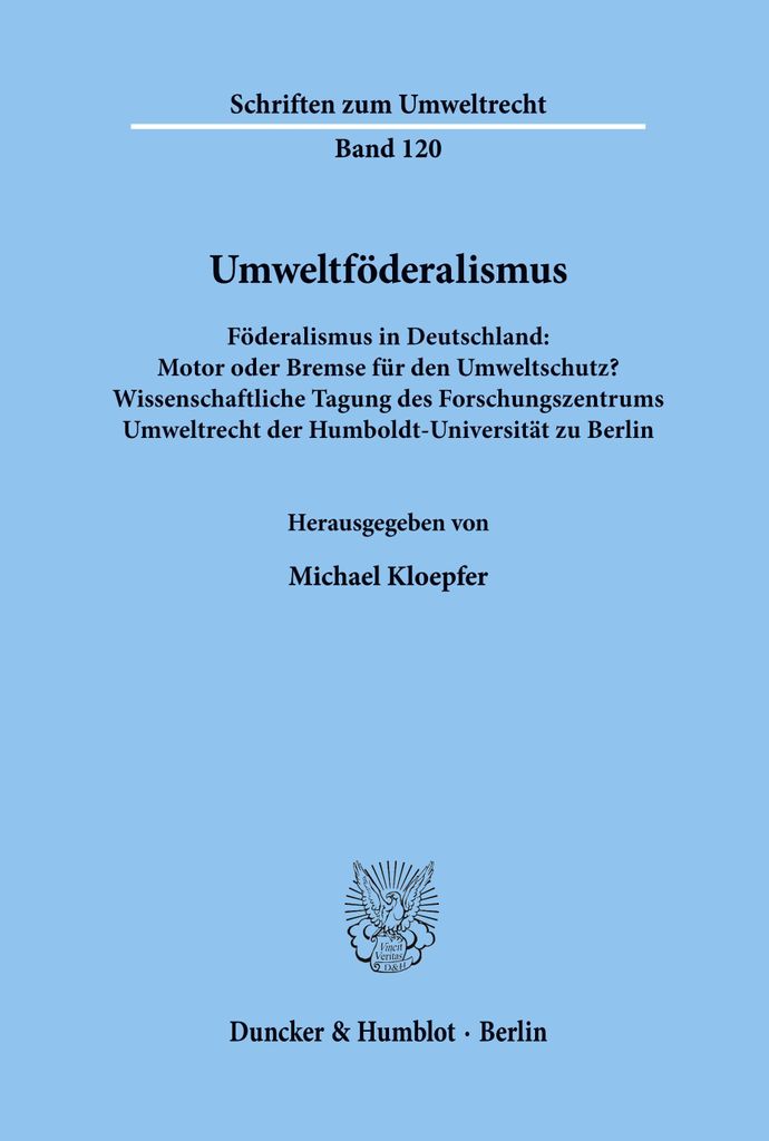 Umweltföderalismus.