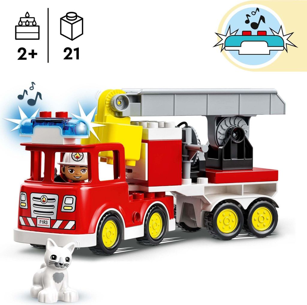 LEGO® DUPLO® 10969 Wóz strażacki Zdjęcie produktu 3