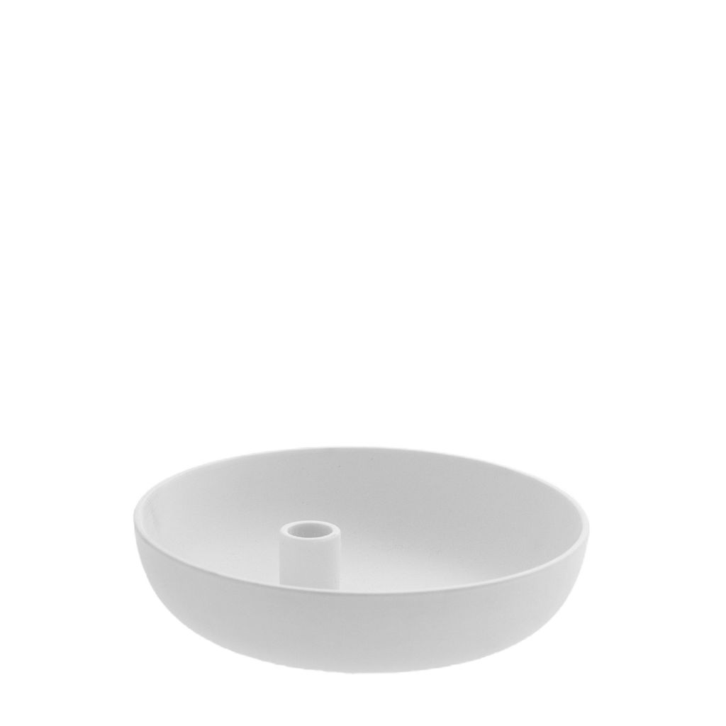 Świecznik Storefactory LIDATORP L biały | Ø 21x5cm Zdjęcie produktu 