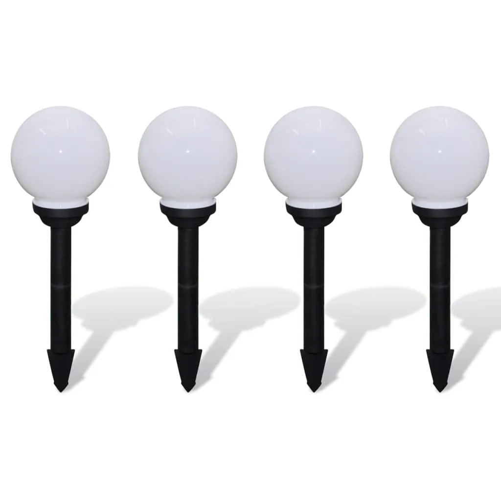 Éclairage extérieur d'allée LED 15 cm : Pack de 4 lampes de chemin - 2