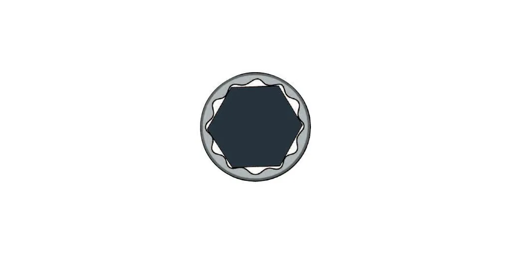 Kraftwerk Chiave Poligonale 16x17 mm | Finitura Mirror Polish Premium - 3