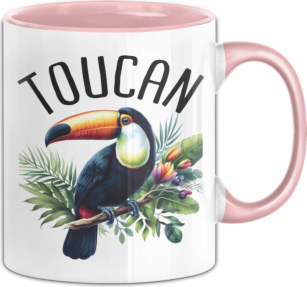 Tukan Regenwald Exotischer Vogel Tasse Geschenk Toucan Produktbild 