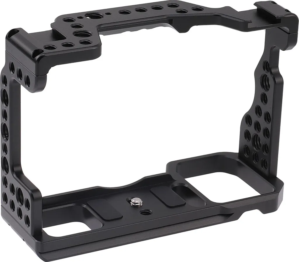 Cage Caméra Sony A7M3 A7R3 A9 en Alliage Aluminium avec Sabot Froid