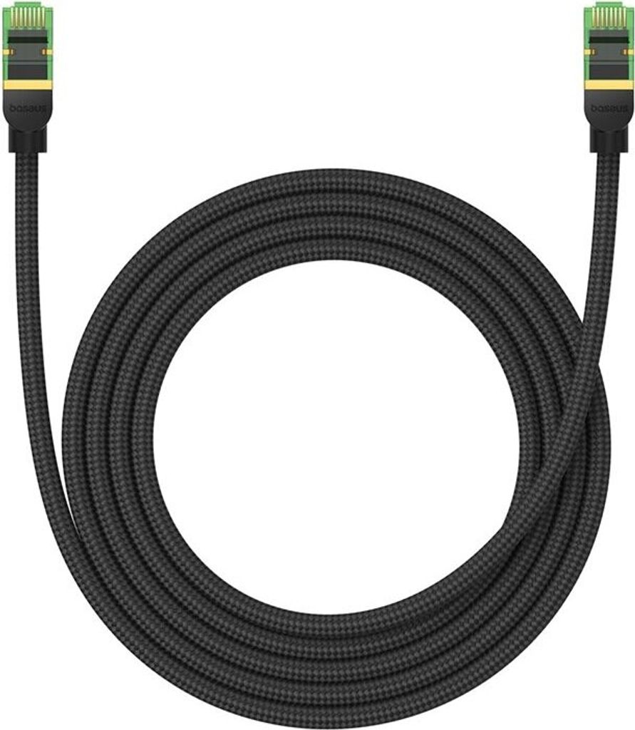 Baseus szybki kabel sieciowy RJ45 cat. 8 40Gbps 2m pleciony Zdjęcie produktu 