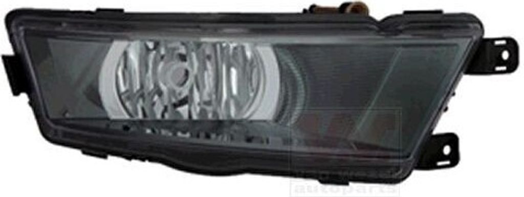 VAN WEZEL 7617998 H8 Nebelscheinwerfer Rechts für SKODA Rapid Spaceback (NH1) Nebelleuchte
