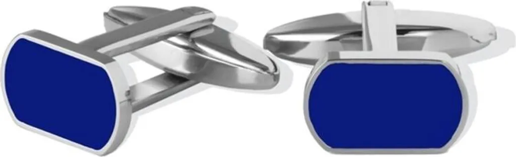 Boutons de manchette LIU JO MLJ599 en acier argenté pour homme chic
