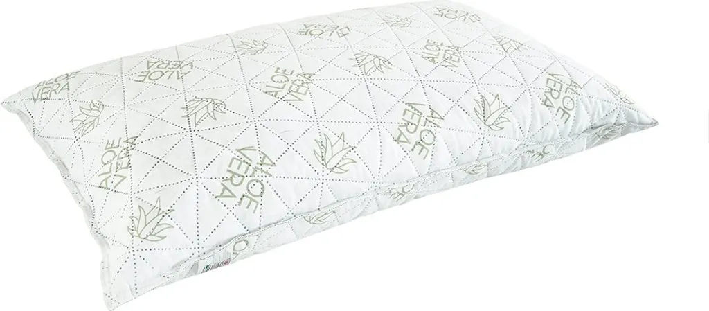 Oreiller anti mal de cou à mémoire de forme et Aloe Vera 45x75