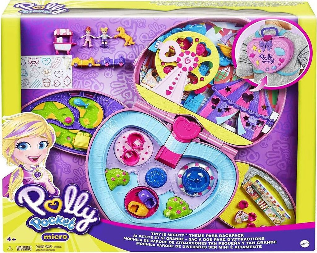 Mattel GKL60 - Polly Pocket - Micro - Freizeitpark Produktbild 