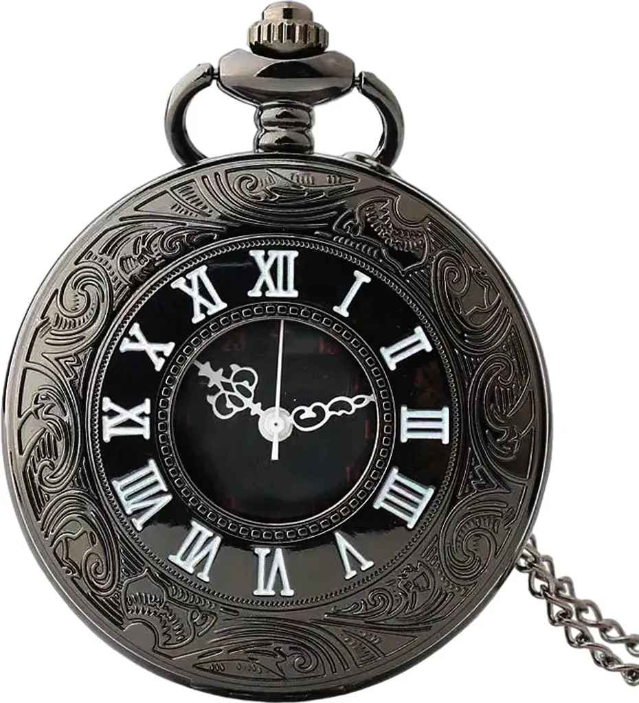 Must-Have Accessorio Uomo: Edwin Orologio da Tasca Nero KP25933