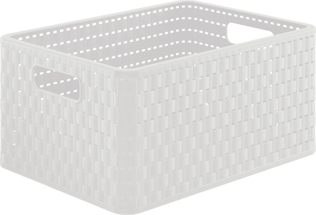 Korb DIN A4, 18 l COUNTRY, Farbe:Weiß Produktbild 
