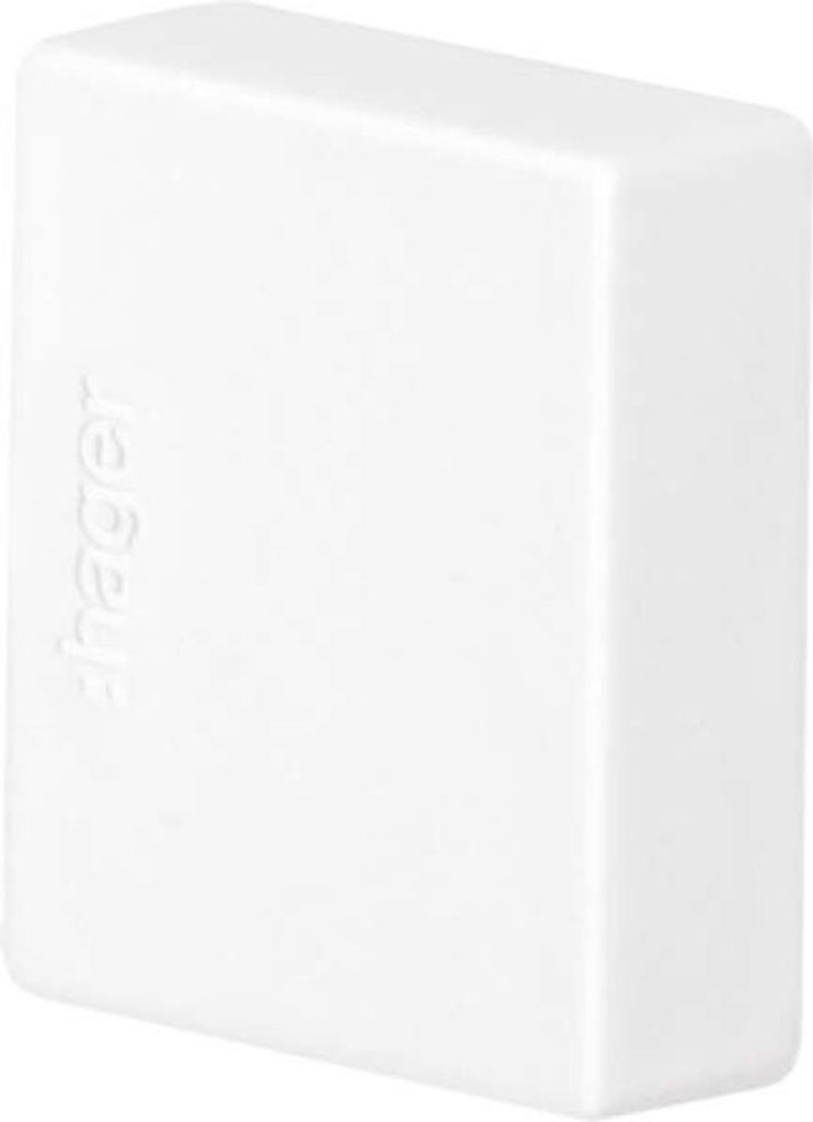 Tehalit Endstück schnittkasch. 20x20mm verkehrsweiß LF200206 vws