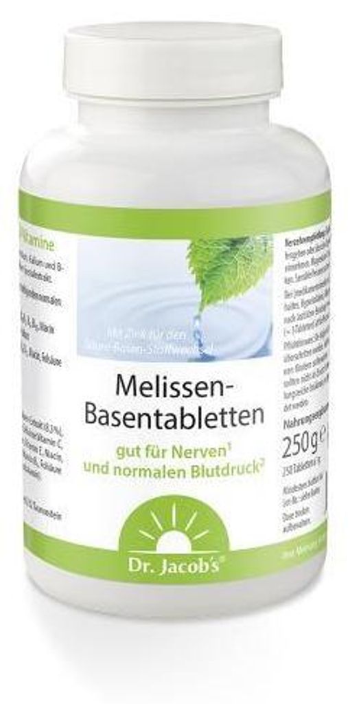 Melissen Basentabletten Dr.Jacob's 250 St