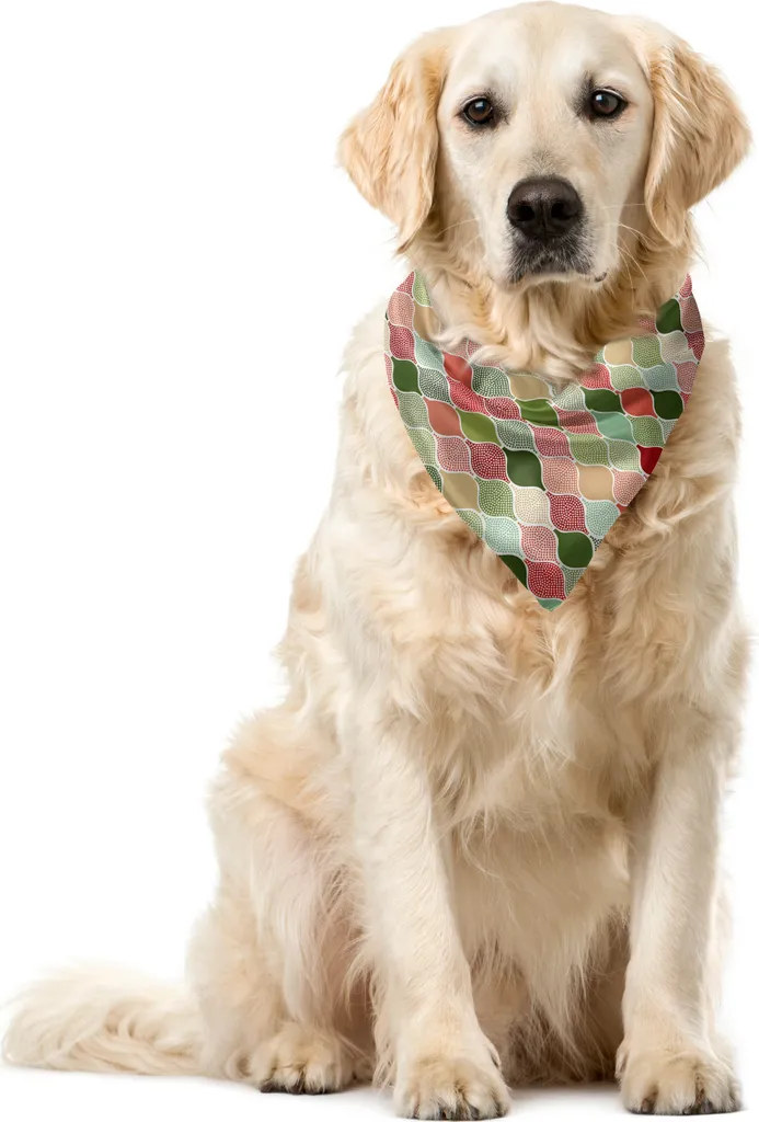 Bandana Cane ABAKUHAUS Elegante - Stile Orientale Multicolore 55cm