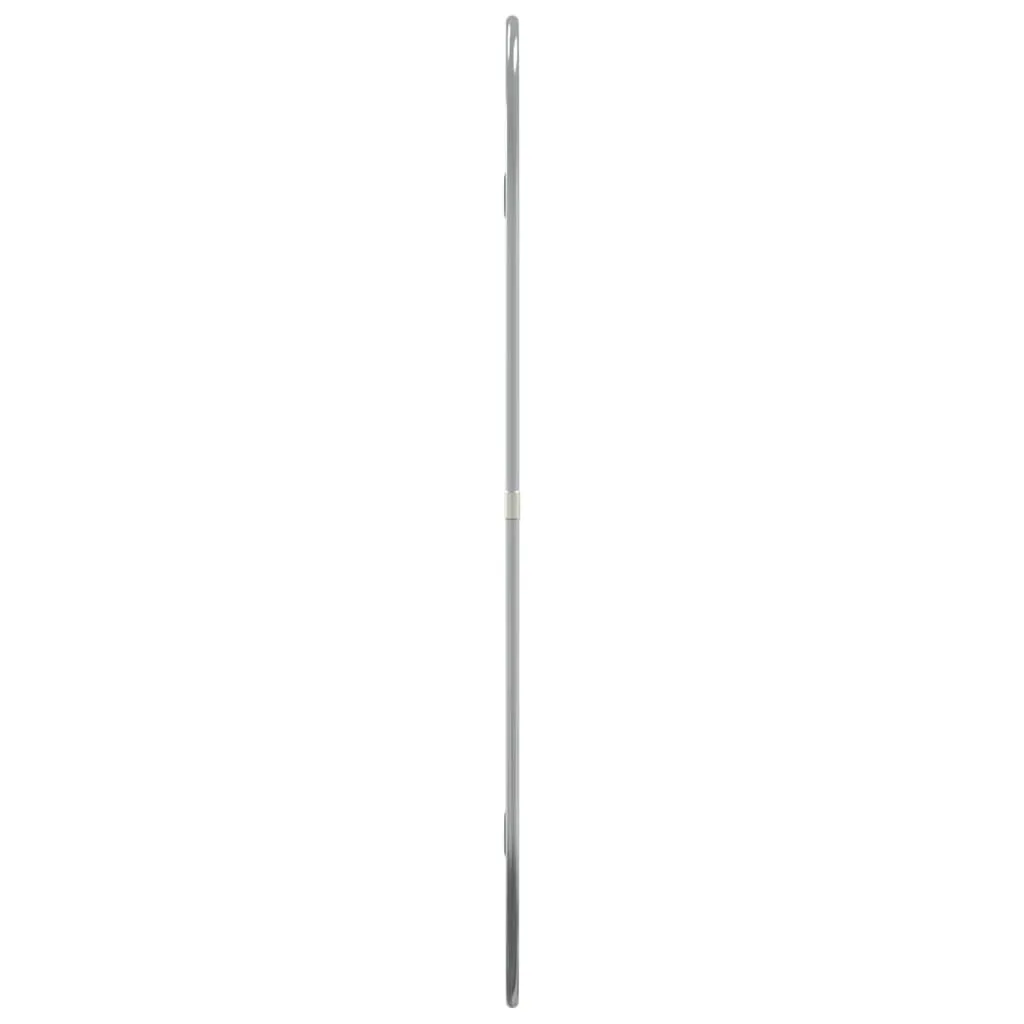 Specchio 60x40 cm Argento Parete: Design Moderno per Bagno e Camera - 4