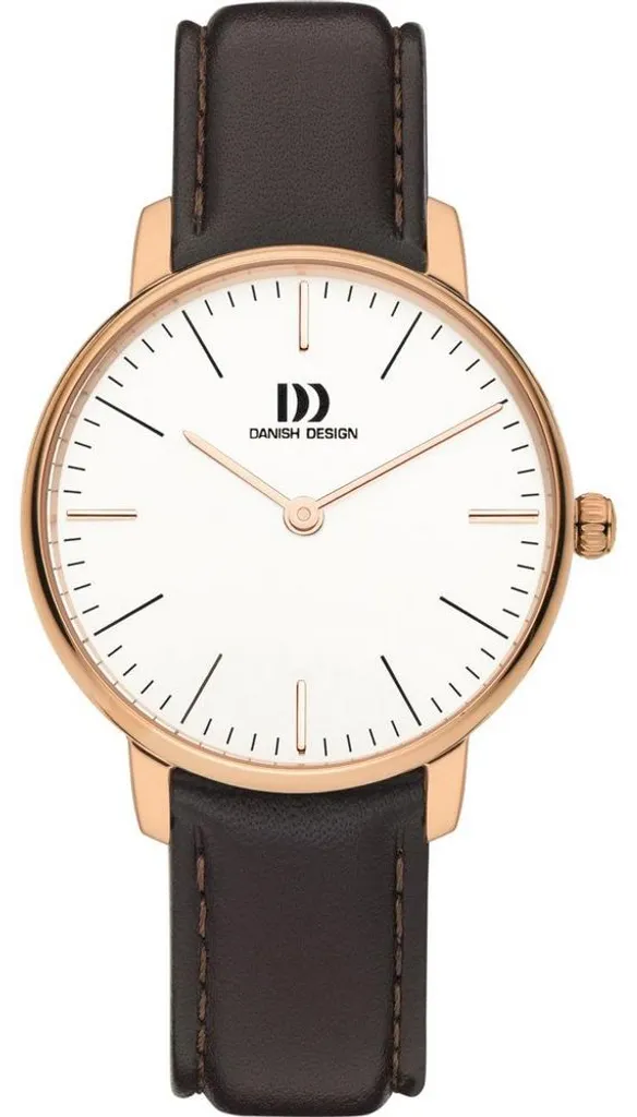 Montre en acier inoxydable pour femme Danish Design au design épuré