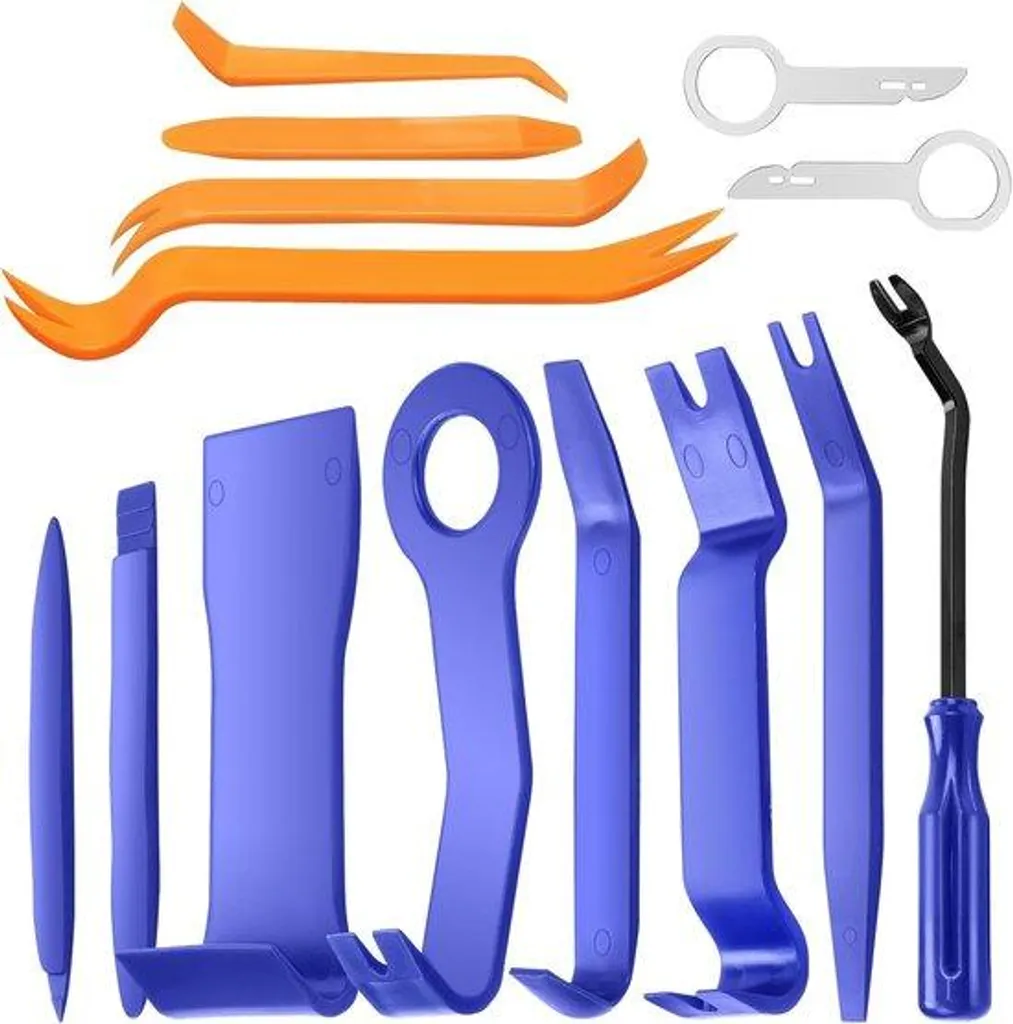 Set de leviers en nylon pour dépose de panneaux et garnitures auto 14pcs