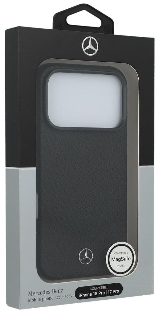 Handyhülle für iPhone 18 Pro / 17 Pro, Mercedes Leather Produktbild 
