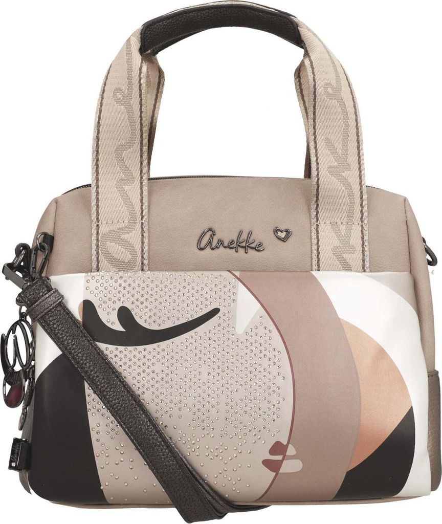 Anekke Handtasche Umhängetasche Muse Eikon Short Handle Bag Multicolor taupe